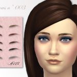 Eyebrows N 003 by Altea127 at TSR