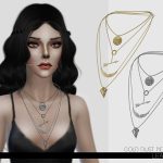 Gold Dust Necklace by Leah_Lillith at TSR