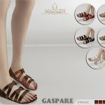 Gaspare Sandals by Madlen at TSR
