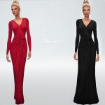 Twist-Knot Gown Donna by Starlord at TSR