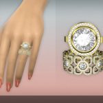 Diamond Rings Set by BEO Creations