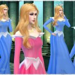 Sleeping Beauty Inspired Gown by Mythical Sims