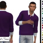 Plain Thick Layers Shirt by NyGirl Sims