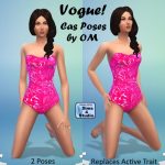 Vogue! Poses by orangemittens at S4S