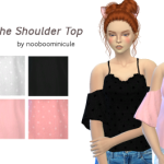Flowy Off the Shoulder Top by nooboominicule