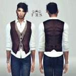 Male Classic Vest by Fashion Royalty Sims at TSR