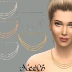 Triple Strand Necklace by NataliS at TSR