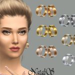 Wide Spring Open Earrings by NataliS at TSR