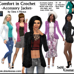 Comfort in Crochet Accessory Jacket – S4N | Couture –