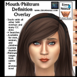 Defined Mouth/Philtrum Overlay -Original Content-