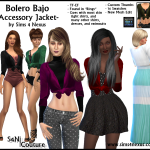 Bolero Bajo – S4N | Couture –
