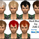 Rocker Hair 3to4 by JulieJ