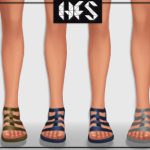 Gladiator Sandals by Haut Fashion Sims 4