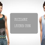 Accessorie Layered Tank by Chiissims