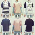 Layered Shirts by KK's Sims