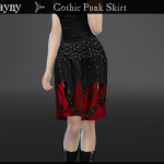 Gothic Punk Skirt by Hayny