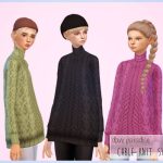 Cable Knit Sweater by dani-paradise
