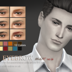 M29 Eyebrows by S-Club at TSR