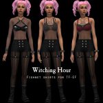 Witching Hour Fishnet Shirts by fadetoblack's pixel dolls