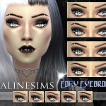 Edgy Eyebrows by Pralinesims at TSR
