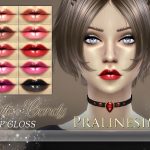 Cotton Candy lip Gloss by Pralinesims at TSR