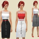 Women at Work Outfit by Birba32 at TSR