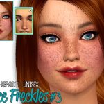Face Freckles #3 by SenpaiSimmer at TSR