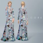 Floral Gown Corey by Starlord at TSR