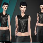 Fatex Vest Top by Sims4Krampus at TSR