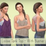 Loose Tank Tops by Simsrocuted