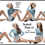 Seated Pose Set 01 -Original Content-