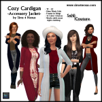 Cozy Cardigan Accessory Jacket – S4N | Couture –