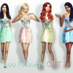 400 Follower Gift Dress by Apathie