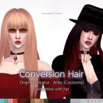 Coolsims Hair 101 Conversion by Manueapinny