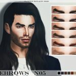 Eyebrows No5 by Fashion Royalty Sims
