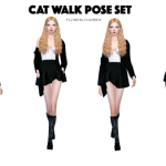 Catwalk Pose Set by Flowerchamber