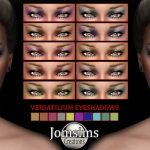 Versatilium Eyeshadows by Jomsims Creations