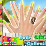 Neon Nails Summer Collection by pinkzombiecupcake at TSR