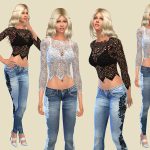 All Lace and Denim by Birba32 at TSR