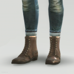 Aprilia Boots by Madlen at TSR | Sims 4 Nexus