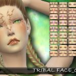 Tribal Face 03 by tatygagg at TSR