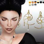 Nautilus Earrings by MissFortune at TSR