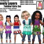Lovely Layers Toddler Girls Set -Original Content-