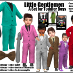 Little Gentlemen Toddler Set -Original Content-