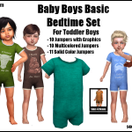 Baby Boys Basic Bedtime Set -Original Content-