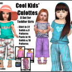 Cool Kids' Culottes -Original Content-