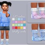Frilly Socks for Toddlers by Giulietta-Sims