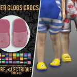 Rubber Clogs Crocs by Coupure Electrique