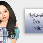 Nightcrawler's Snow Toddler Conversion by Simiracle