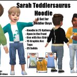Sarah Toddlersaurus Hoodie -Original Content-